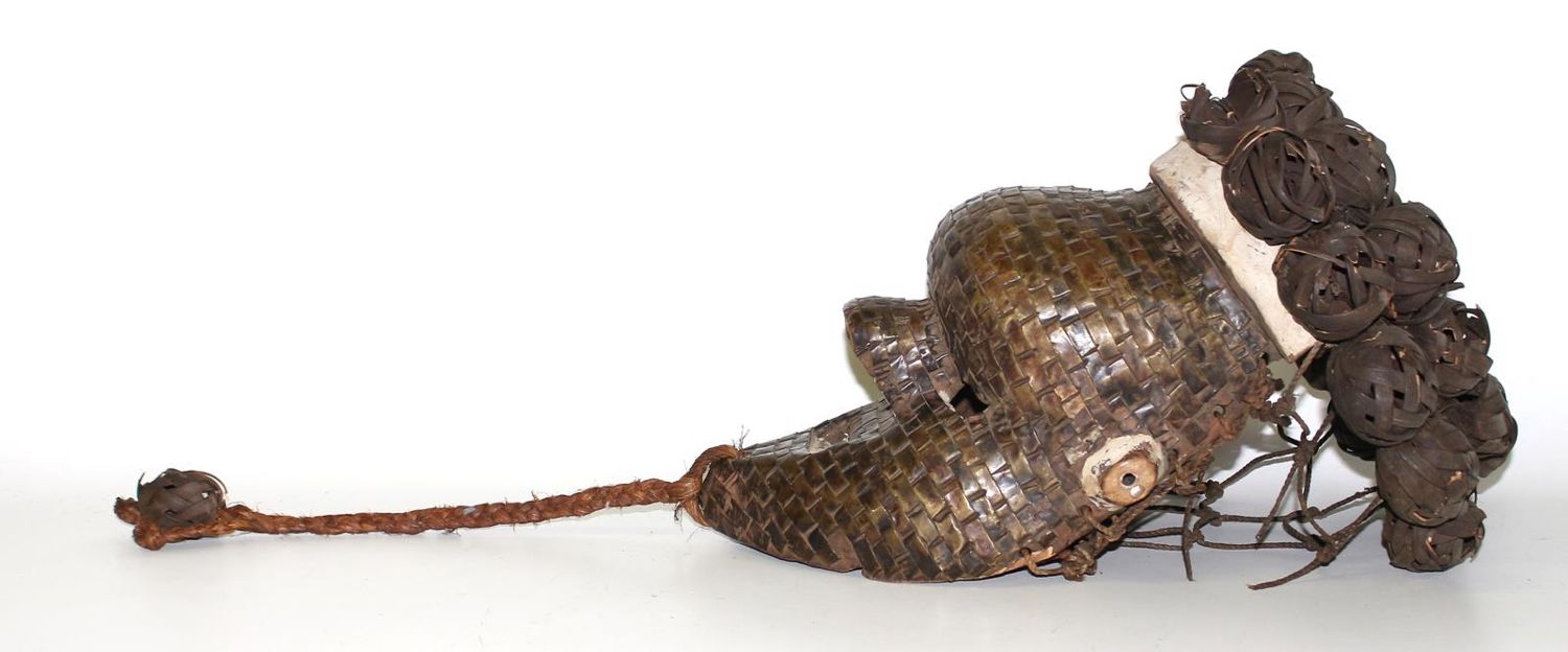 Große Abbildung Nr.2: 125-2491 Salampasu Maske Zaire.: (Afrika, Sammlung Wolfgang Nerlich, Masken)