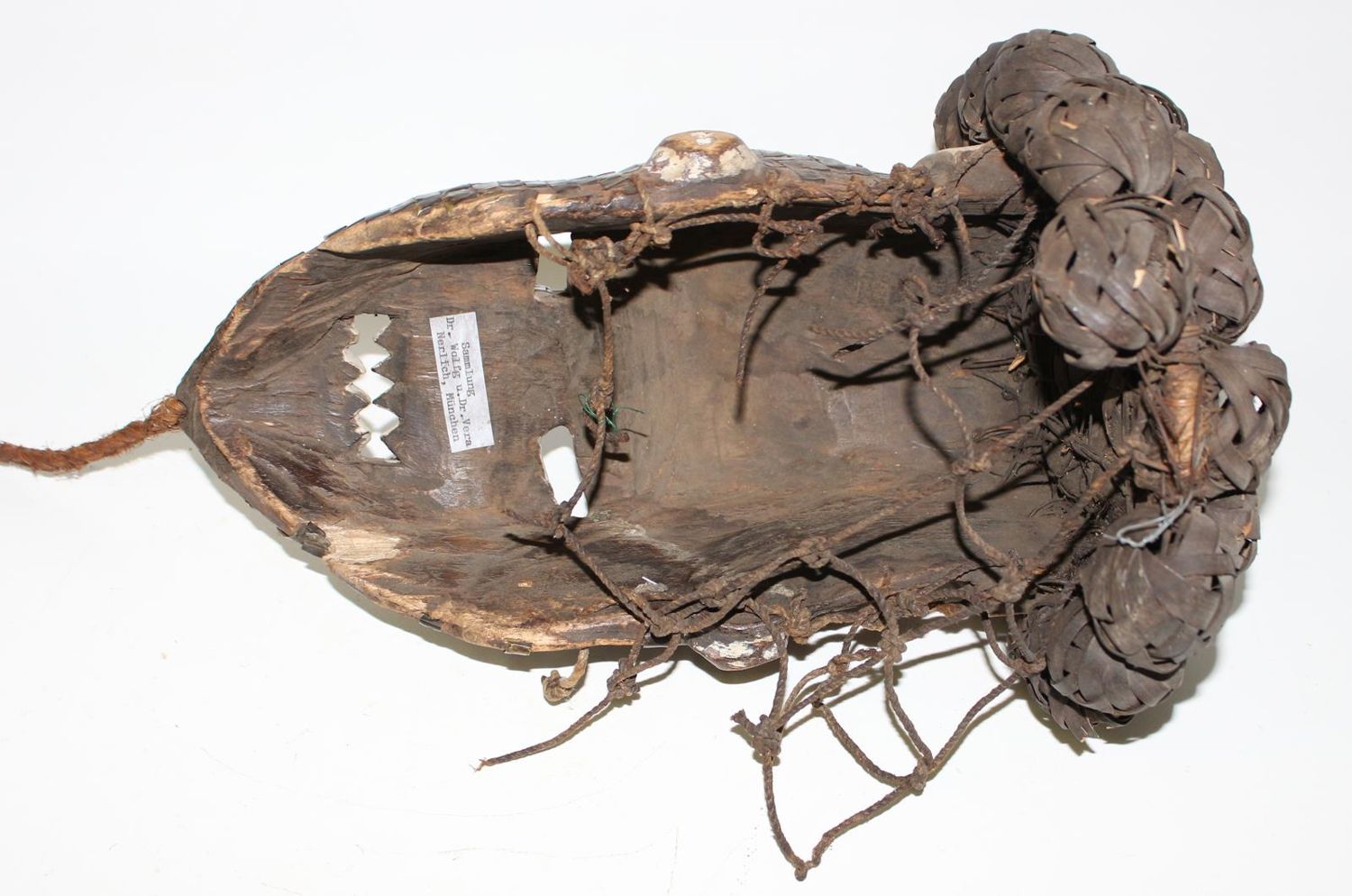 Große Abbildung Nr.3: 125-2491 Salampasu Maske Zaire.: (Afrika, Sammlung Wolfgang Nerlich, Masken)