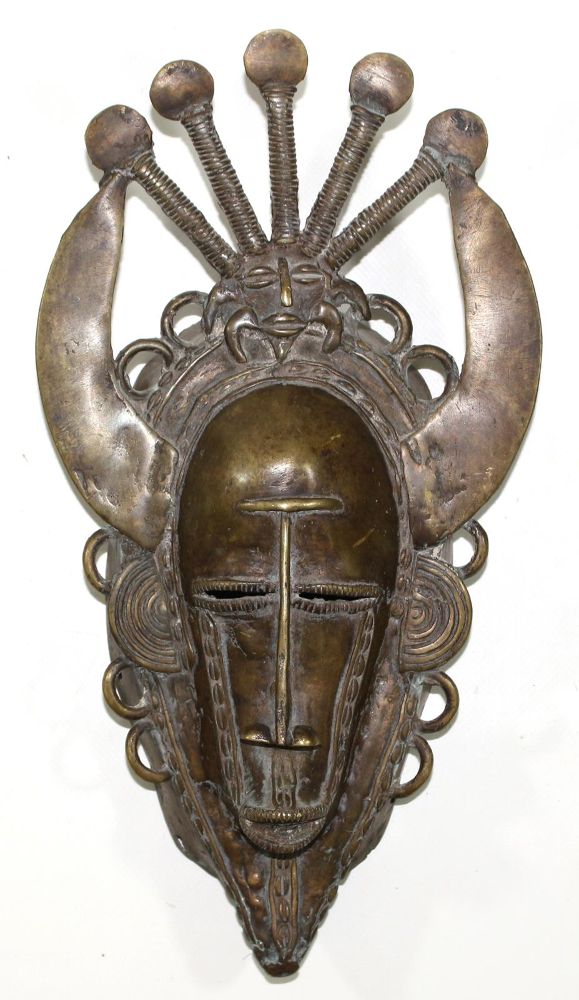 Große Abbildung Nr.1: 125-2493 Senufo Elfenbeinküste.: (Afrika, Sammlung Wolfgang Nerlich, Masken)