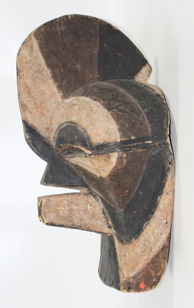 Große Abbildung Nr.2: 125-2496 Songye Kifwebe.: (Afrika, Sammlung Wolfgang Nerlich, Masken)