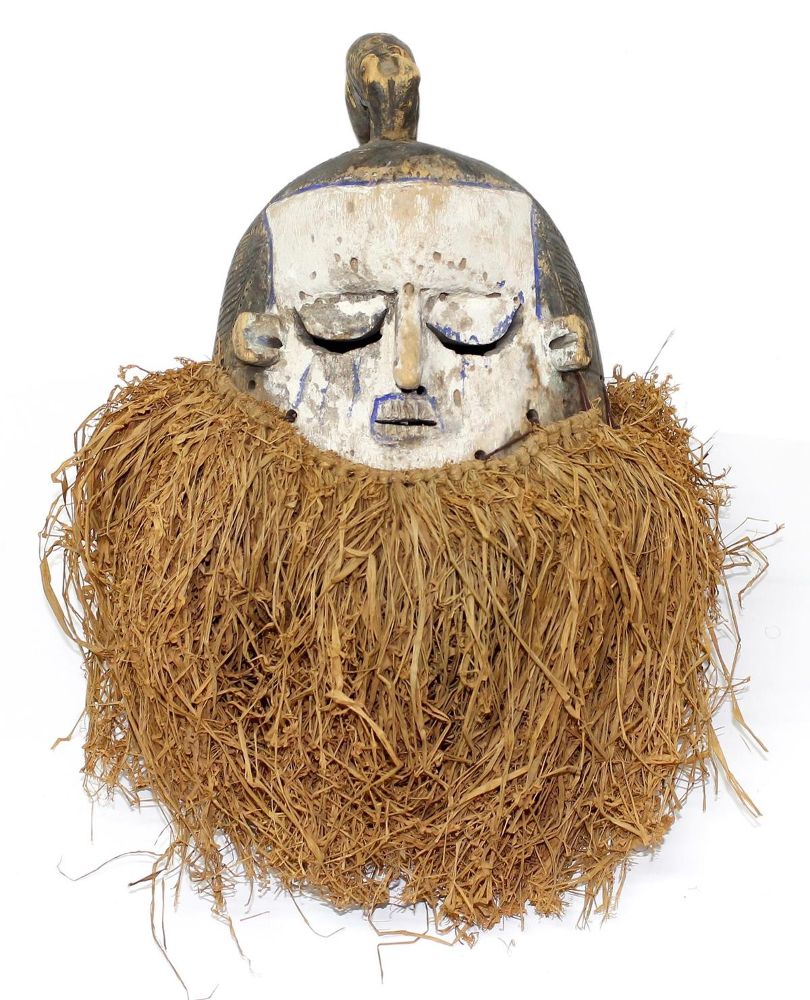 Große Abbildung Nr.1: 125-2500 Suku D.R.Kongo.: (Afrika, Sammlung Wolfgang Nerlich, Masken)