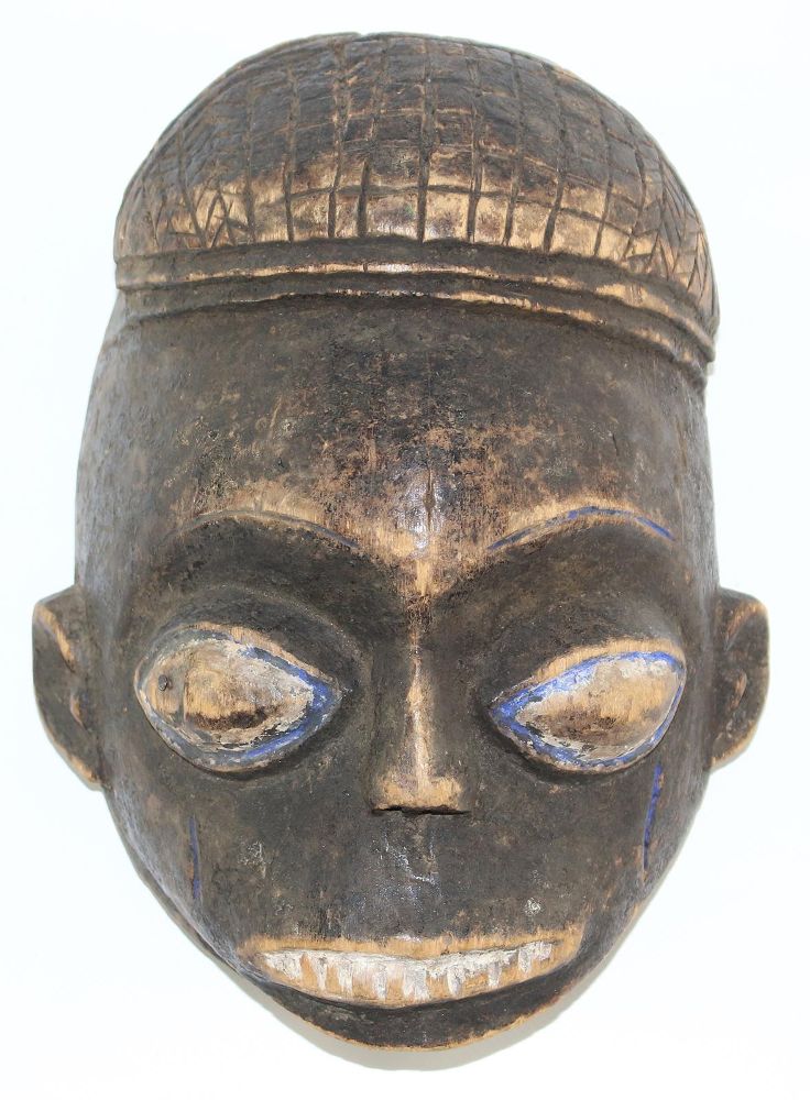Große Abbildung Nr.1: 125-2513 Yoruba Nigeria.: (Afrika, Sammlung Wolfgang Nerlich, Masken)