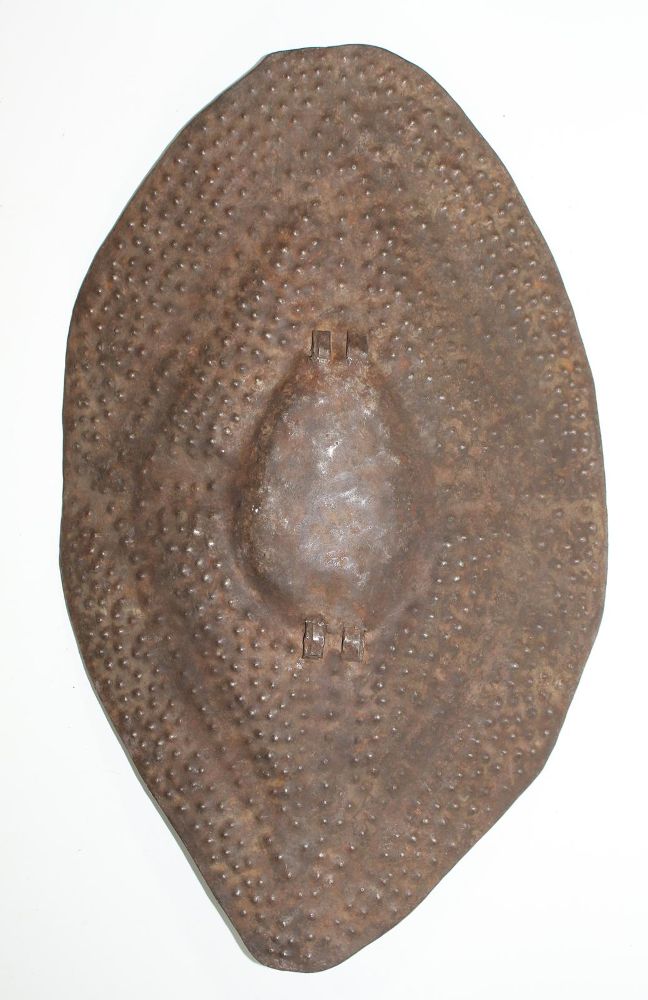 Große Abbildung Nr.1: 125-2517 Eisenschild der Fali: (Afrika, Sammlung Wolfgang Nerlich, Schilde)