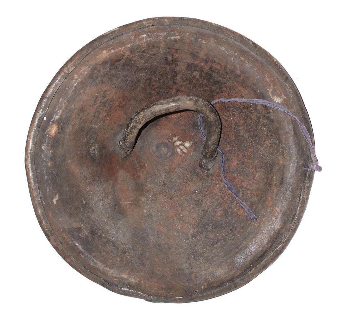 Große Abbildung Nr.3: 125-2533 Rundschild Äthiopien.: (Afrika, Sammlung Wolfgang Nerlich, Schilde)
