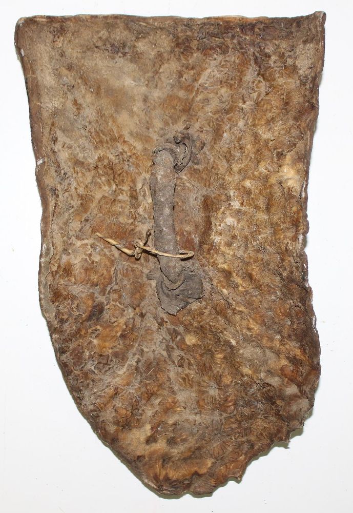 Große Abbildung Nr.2: 125-2535 Schild der Boghom.: (Afrika, Sammlung Wolfgang Nerlich, Schilde)