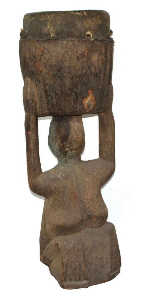 Große Abbildung Nr.5: 125-2544 Yoruba Nigeria.: (Afrika, Sammlung Wolfgang Nerlich, Trommeln)