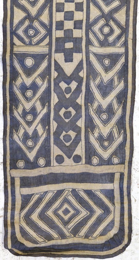 Große Abbildung Nr.4: 125-2549 Shoowa Kongo.: (Afrika, Textil)