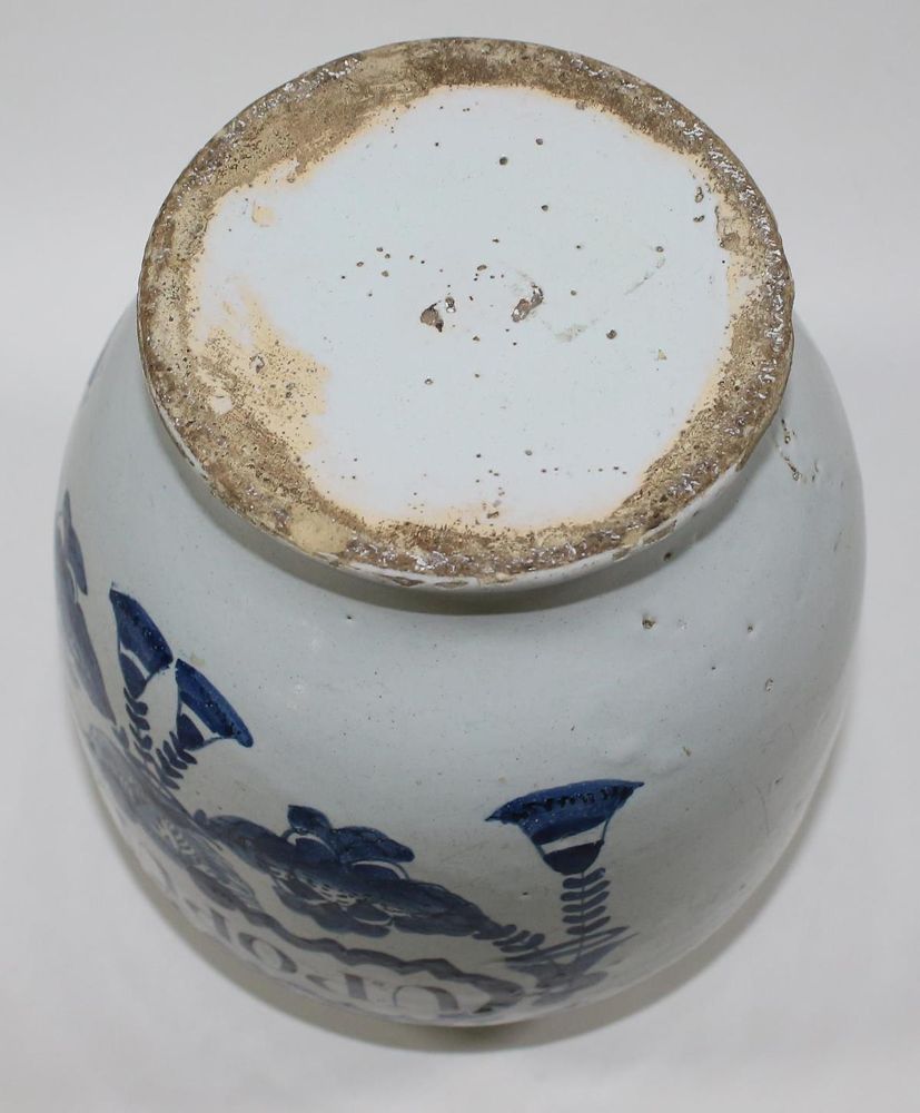 Große Abbildung Nr.3: 125-2557 Albarello Delft Hendrik: (Apothekenwesen, Albarello)
