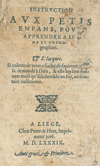 Große Abbildung Nr.1: 125-256 Instruction: (Alte Drucke, Handschriften und Theologie)