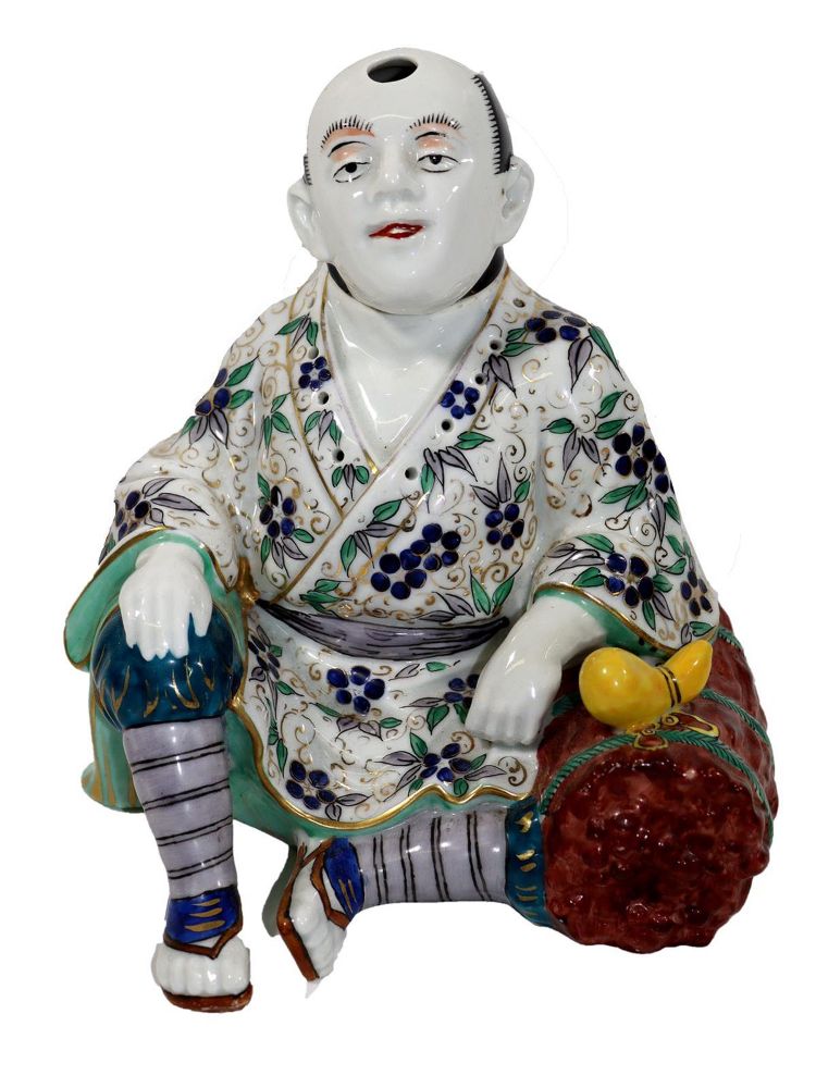 Große Abbildung Nr.1: 125-2593 Japaner, Porzellan.: (Asiatika, Japan)