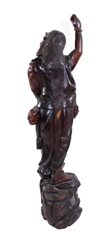 Große Abbildung Nr.2: 125-2597 Oni mit zwei Menschenköpfen.: (Asiatika, Japan)