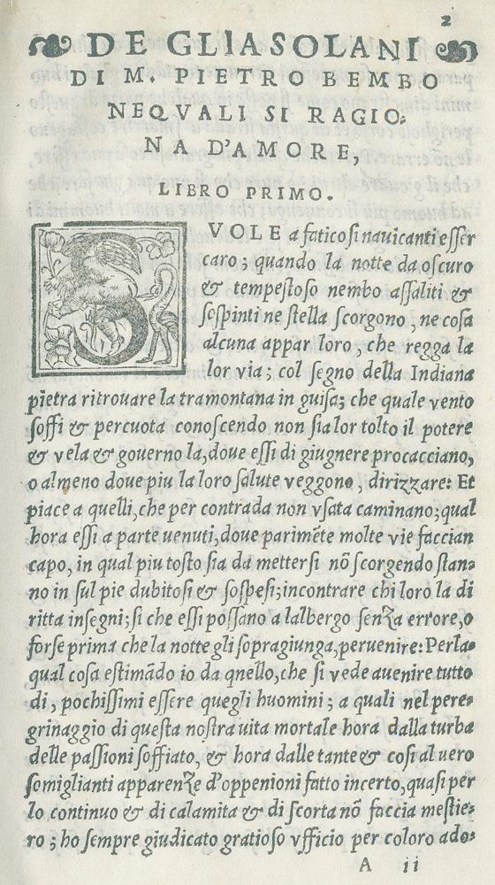 Große Abbildung Nr.2: 125-26 Bembo,P.: (Alte Drucke, Handschriften und Theologie)