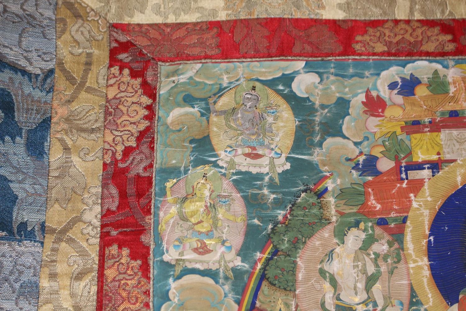 Große Abbildung Nr.5: 125-2619 Thangka.: (Asiatika)