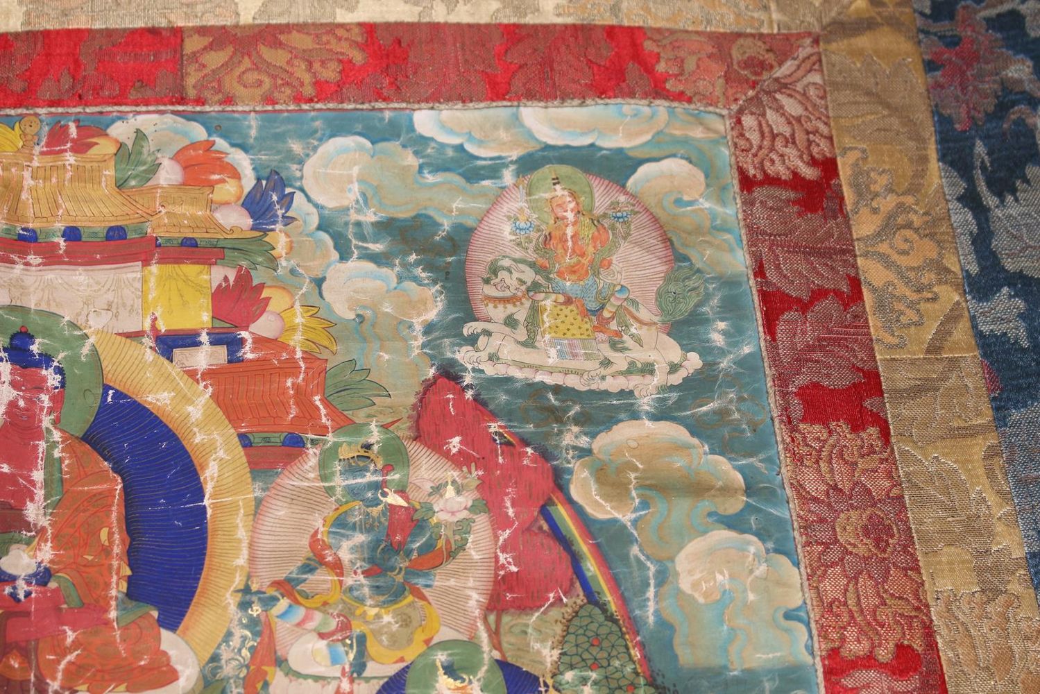 Große Abbildung Nr.6: 125-2619 Thangka.: (Asiatika)