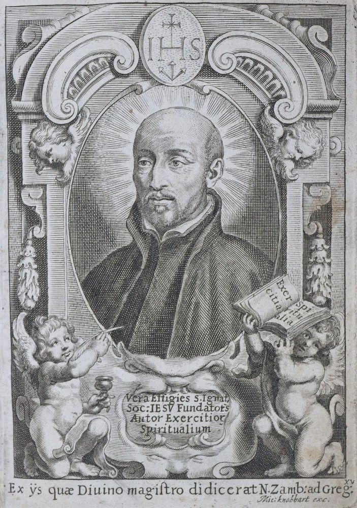 Große Abbildung Nr.1: 125-263 Ignatius von Loyola.: (Jesuiten)