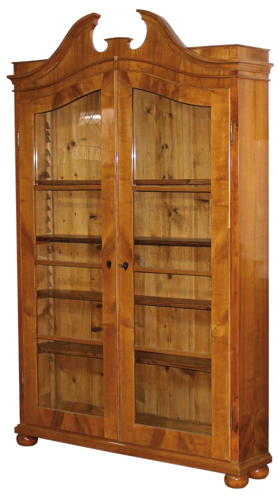 Große Abbildung Nr.1: 125-2631 Biedermeier-Bücherschrank um 1850.: (Möbel)
