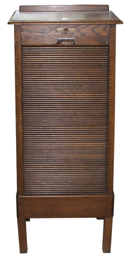 Große Abbildung Nr.2: 125-2646 Rolladenschrank Art Deco.: (Möbel)