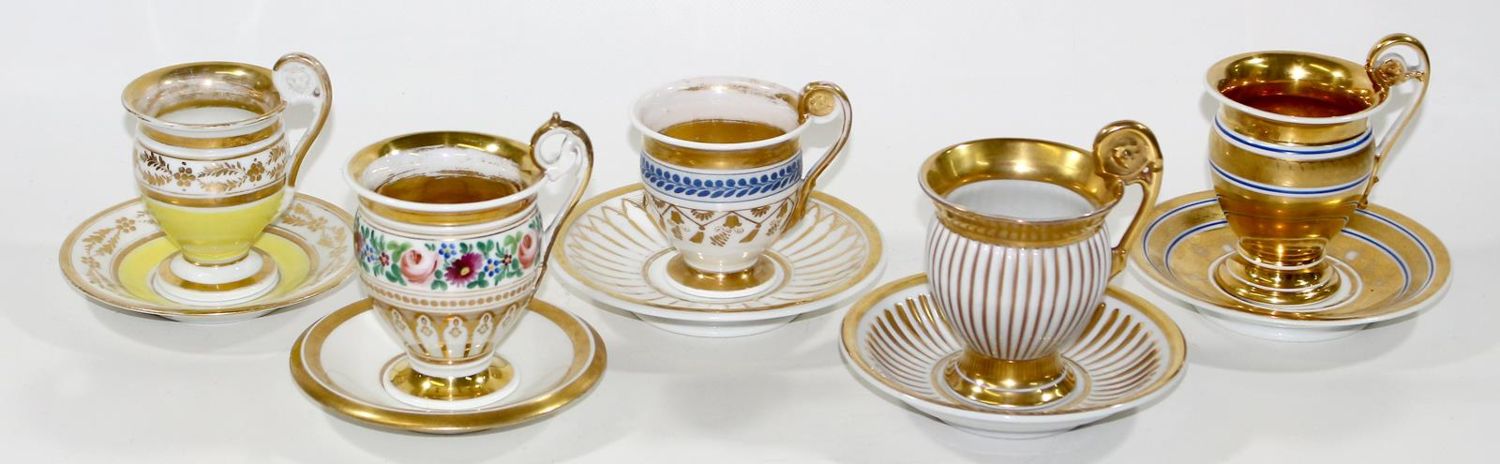 Große Abbildung Nr.3: 125-2666 Biedermeier Porzellan.: (Porzellan u. Keramik)