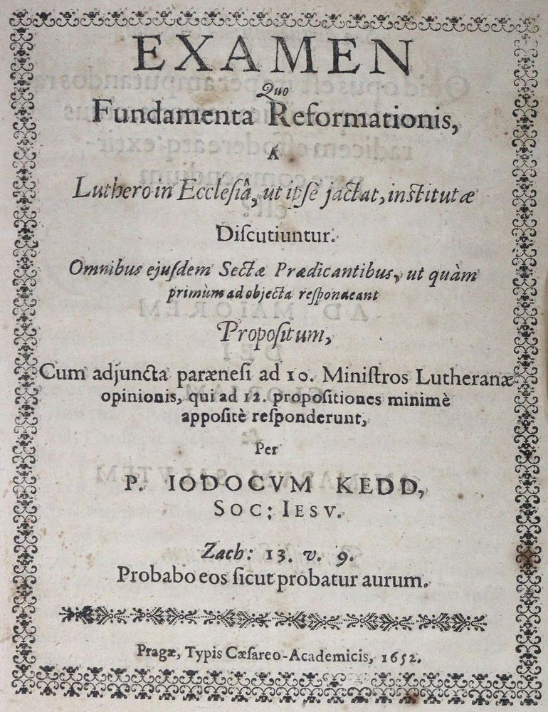 Große Abbildung Nr.1: 125-267 Kedd,J.: (Alte Drucke, Handschriften und Theologie)