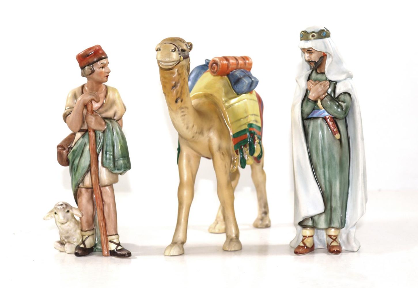 Große Abbildung Nr.1: 125-2679 Krippenfiguren Goebel.: (Porzellan u. Keramik)