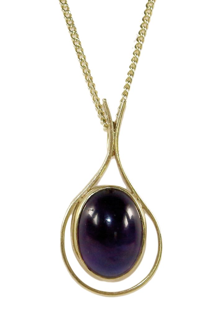 Große Abbildung Nr.1: 125-2702 Amethystanhänger: (Schmuck, Anhänger)