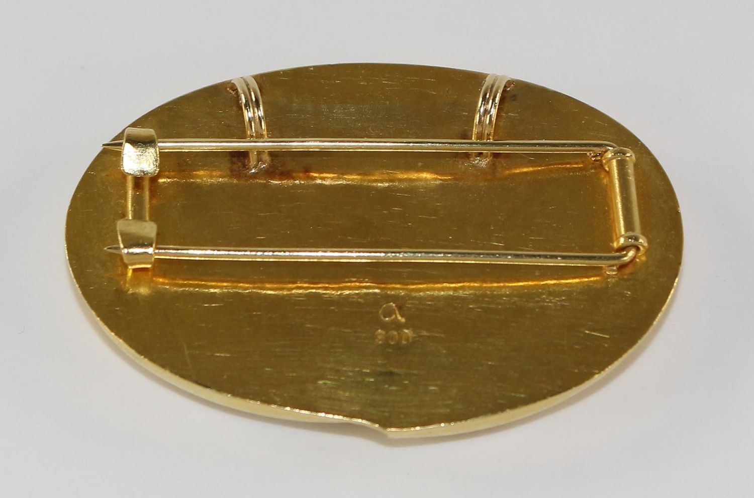 Große Abbildung Nr.3: 125-2704 Boulderopal Broschhänger: (Schmuck, Anhänger)