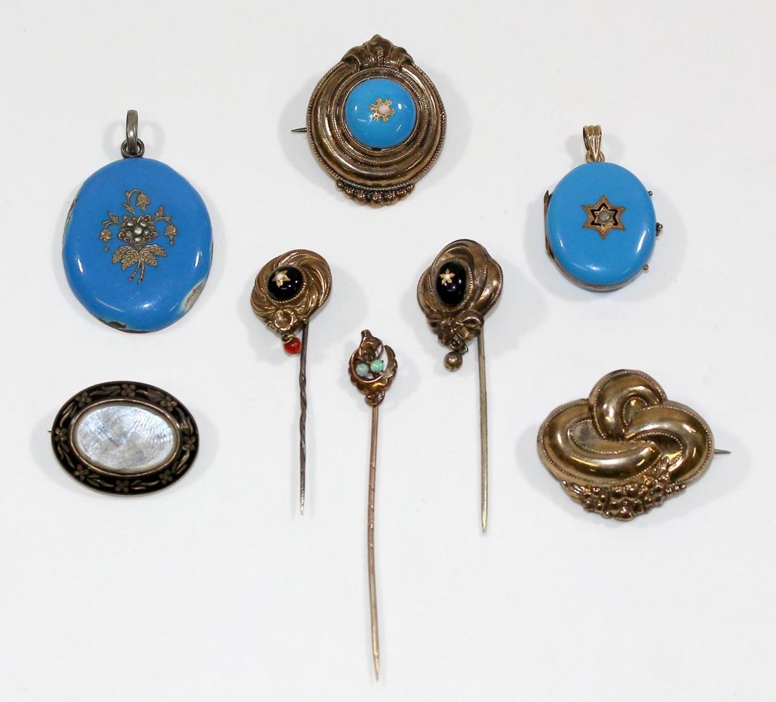 Große Abbildung Nr.1: 125-2721 Biedermeier Schmuck.: (Schmuck)