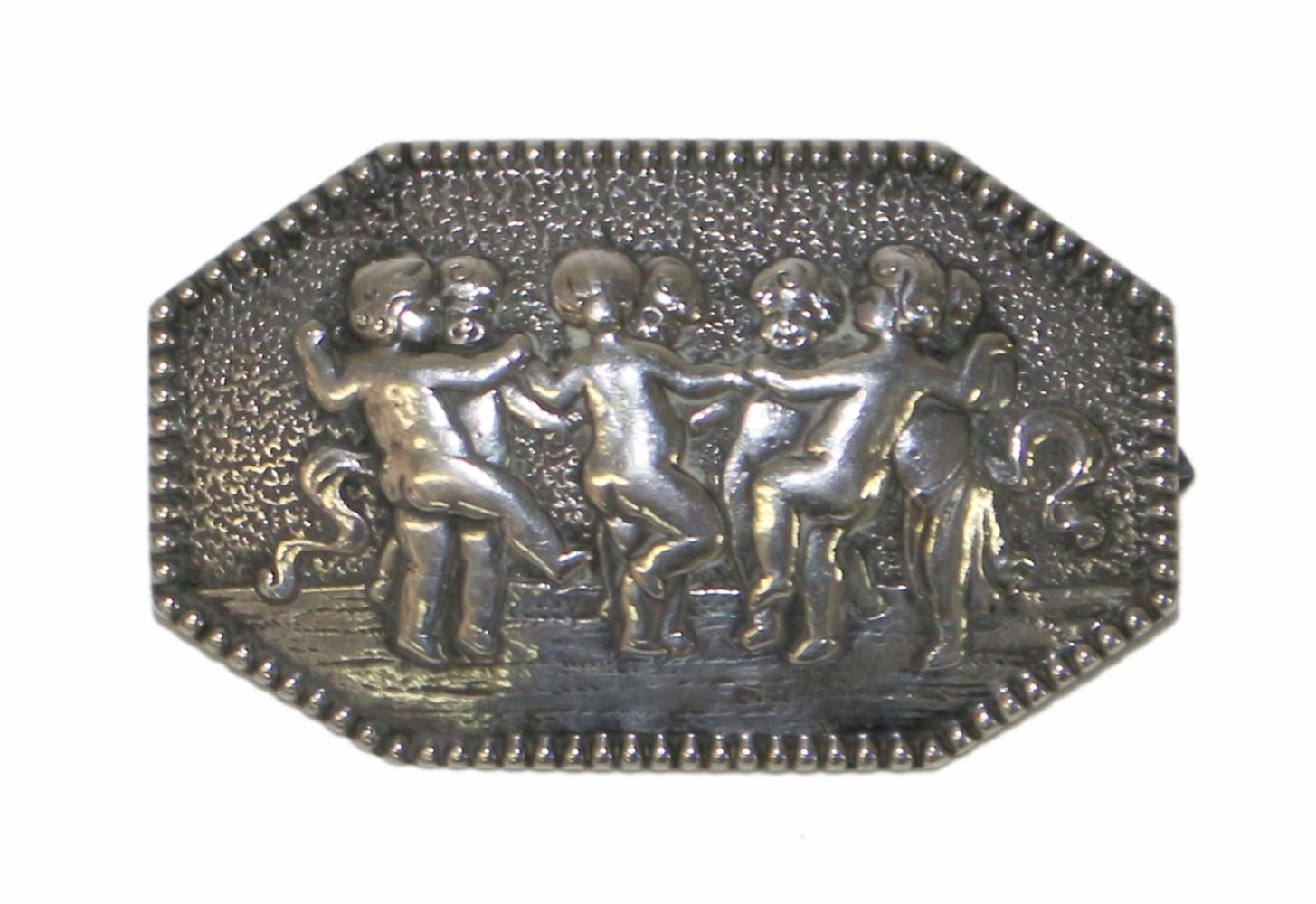 Große Abbildung Nr.1: 125-2733 Puttenbrosche Adolf Mayer: (Schmuck, Broschen)