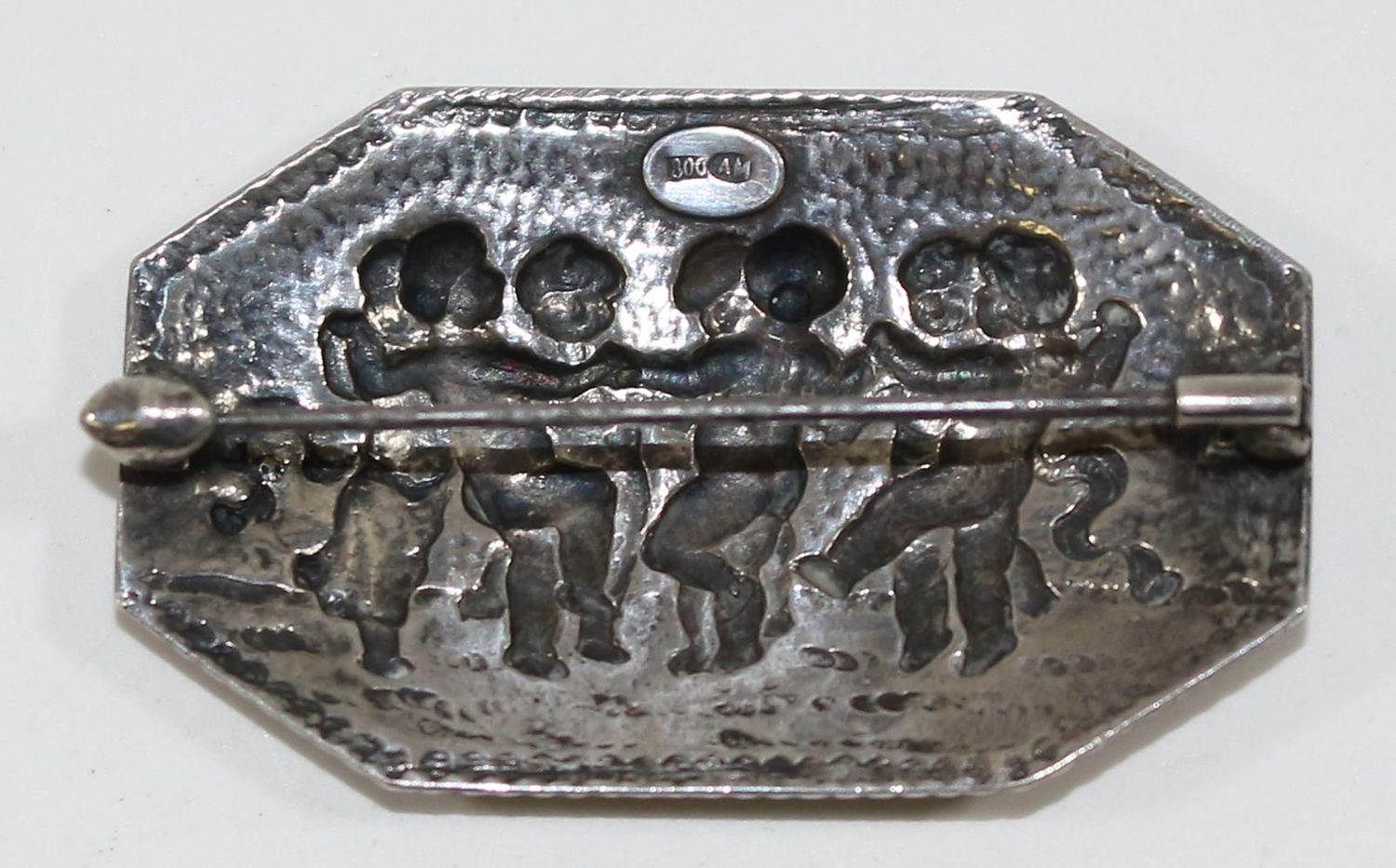 Große Abbildung Nr.3: 125-2733 Puttenbrosche Adolf Mayer: (Schmuck, Broschen)