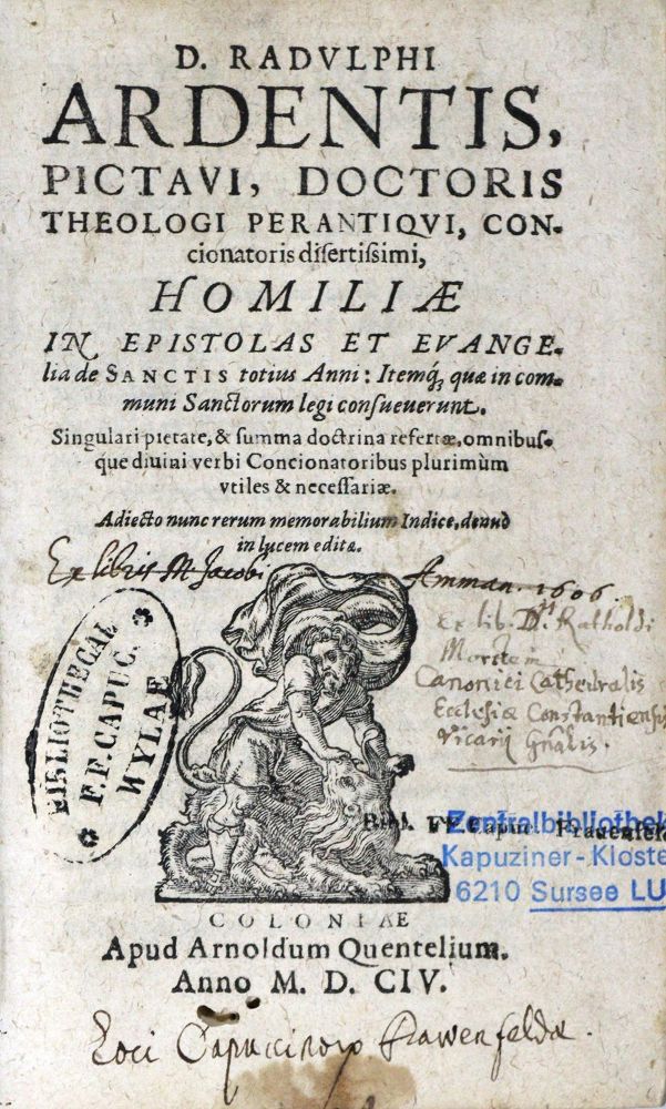 Große Abbildung Nr.6: 125-274 Kölner Drucke.: (Alte Drucke, Handschriften und Theologie)