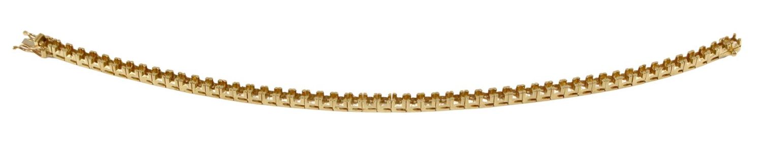 Große Abbildung Nr.1: 125-2756 Armband 585 GG Fassung.: (Schmuck, DRC Pforzheim)