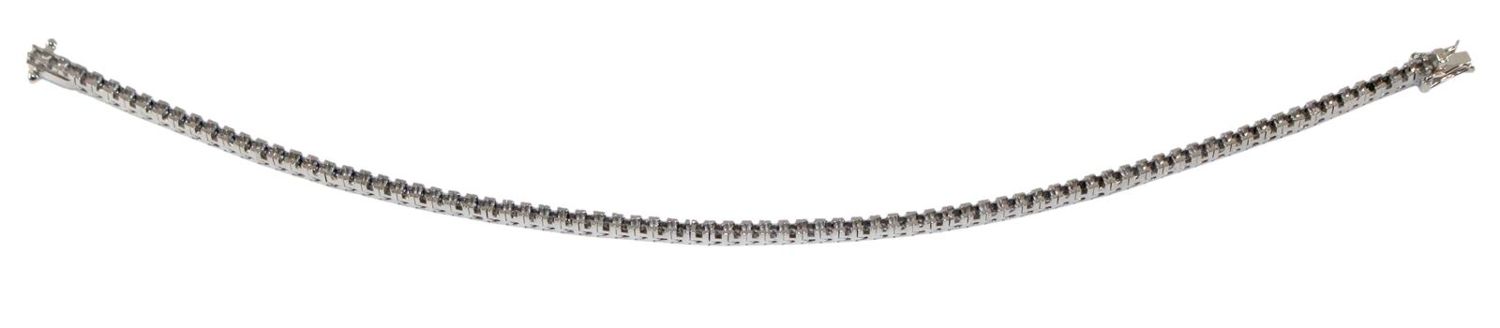 Große Abbildung Nr.1: 125-2758 Armband 585 WG Fassung.: (Schmuck, DRC Pforzheim)