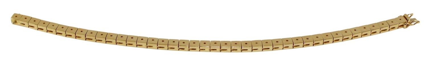 Große Abbildung Nr.1: 125-2759 Armband 750 GG Fassung.: (Schmuck, DRC Pforzheim)