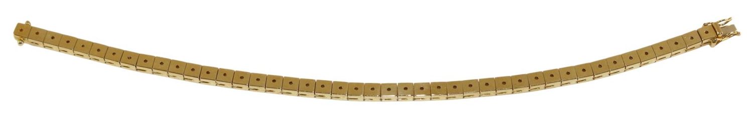 Große Abbildung Nr.1: 125-2760 Armband 750 GG Fassung.: (Schmuck, DRC Pforzheim)