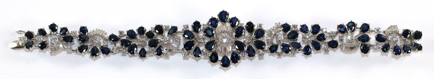 Große Abbildung Nr.2: 125-2762 Juwelenarmband 750 WG.: (Schmuck, DRC Pforzheim)