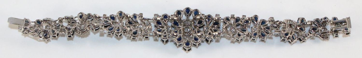 Große Abbildung Nr.3: 125-2762 Juwelenarmband 750 WG.: (Schmuck, DRC Pforzheim)