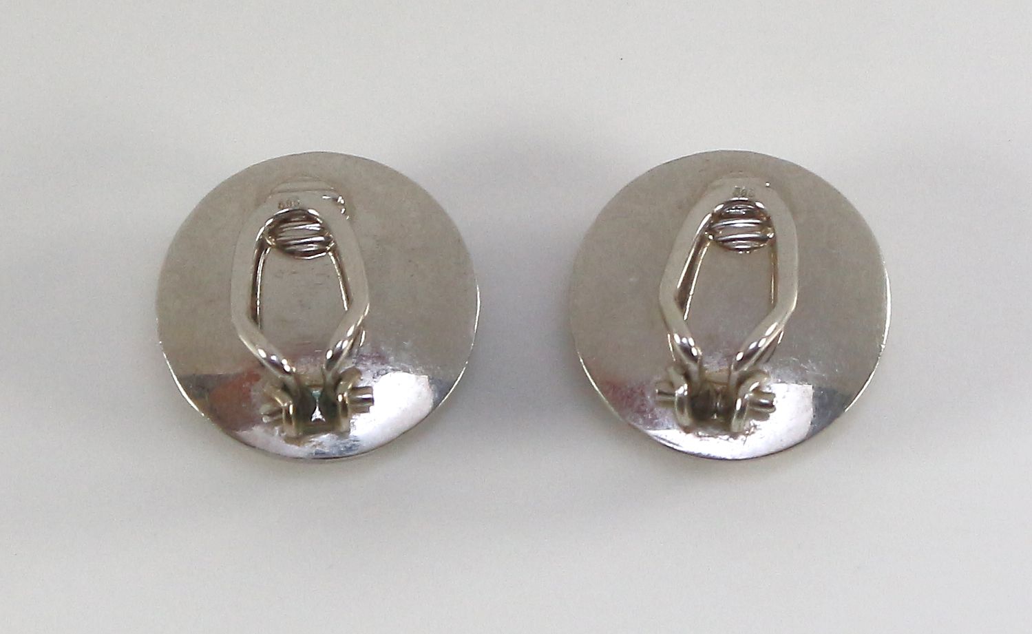 Große Abbildung Nr.2: 125-2778 Ohrclips 585 WG: (Schmuck, Ohrringe)