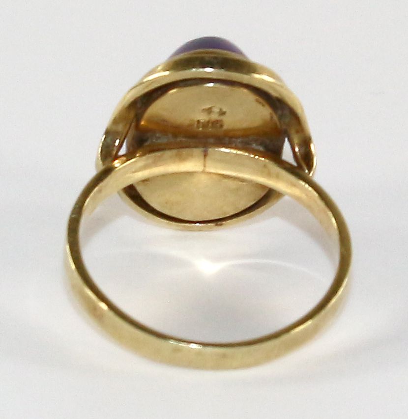 Große Abbildung Nr.3: 125-2785 Amethystring.: (Schmuck, Ringe)