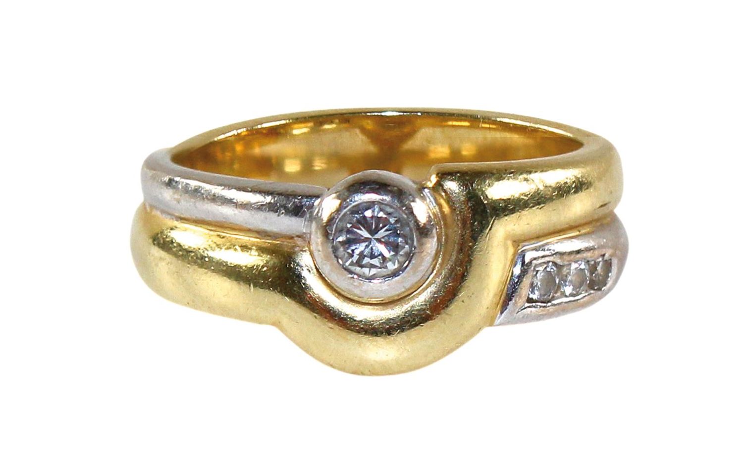 Große Abbildung Nr.1: 125-2788 Brillantring: (Schmuck, Ringe)