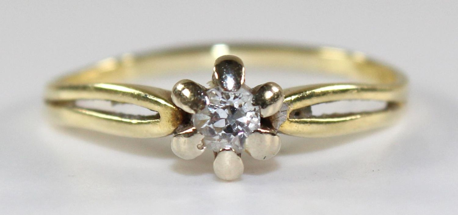 Große Abbildung Nr.1: 125-2793 Brilliantring.: (Schmuck, Ringe)