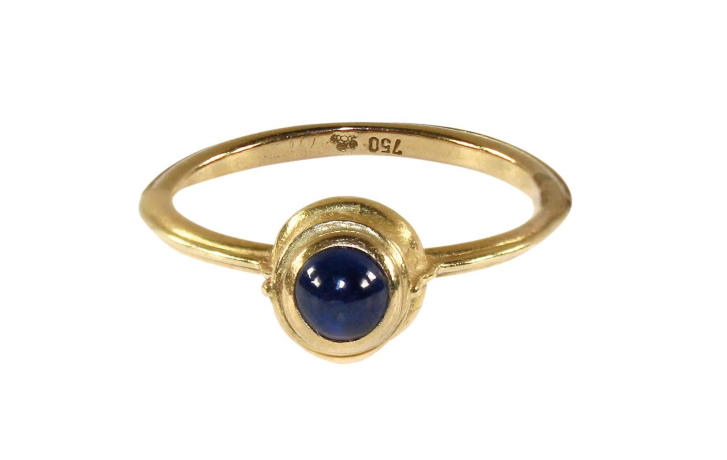 Große Abbildung Nr.1: 125-2804 Saphirring.: (Schmuck, Ringe)