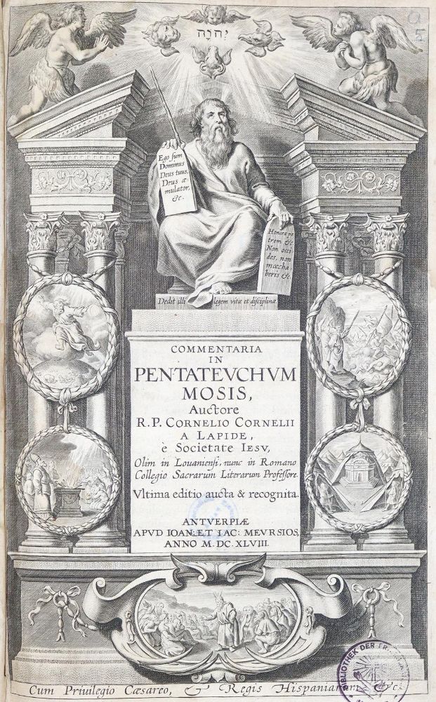 Große Abbildung Nr.1: 125-281 Lapide,C.: (Alte Drucke, Handschriften und Theologie)