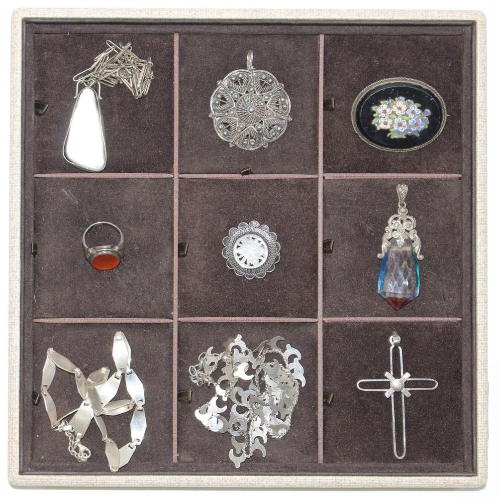 Große Abbildung Nr.1: 125-2810 Antik- u. Silberschmuck.: (Schmuck, Sammlungen)