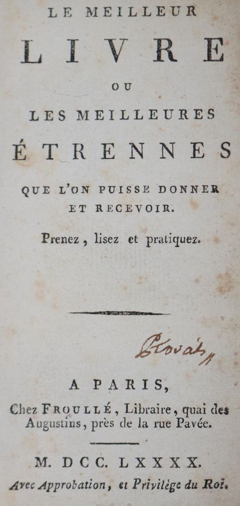 Große Abbildung Nr.2: 125-283 Lebleu,J.: (Alte Drucke, Handschriften und Theologie)