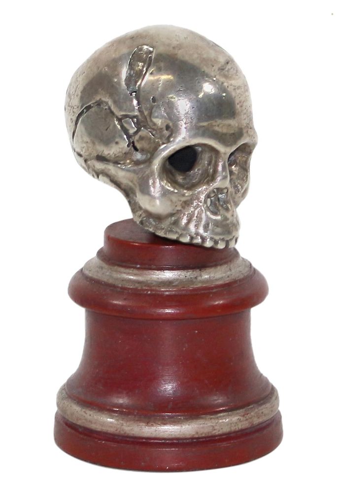 Große Abbildung Nr.1: 125-2846 Memento Mori Wien 1838.: (Silber)