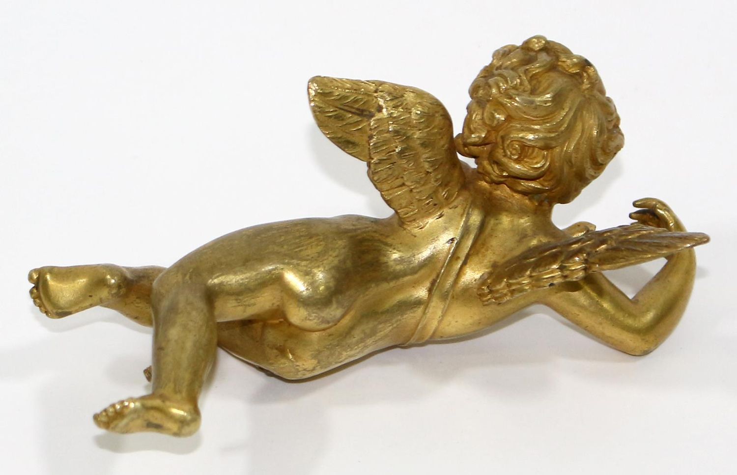 Große Abbildung Nr.2: 125-2856 Geflügelter Putto.: (Skulpturen - Plastiken)