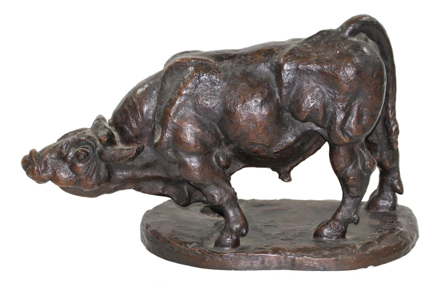 Große Abbildung Nr.1: 125-2859 Stier.: (Skulpturen - Plastiken)