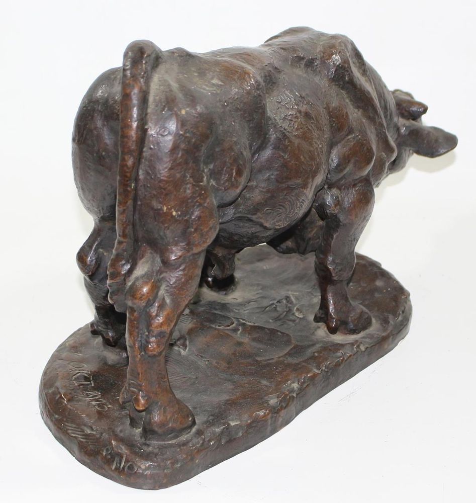 Große Abbildung Nr.3: 125-2859 Stier.: (Skulpturen - Plastiken)