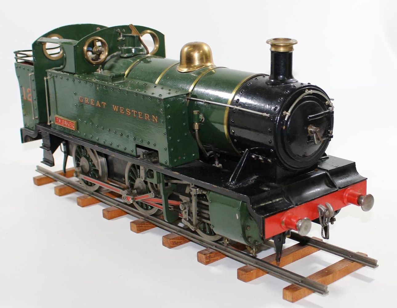 Große Abbildung Nr.4: 125-2868 Spur 3 1/2 inch Lokomotive: (Spielzeug, Eisenbahn)