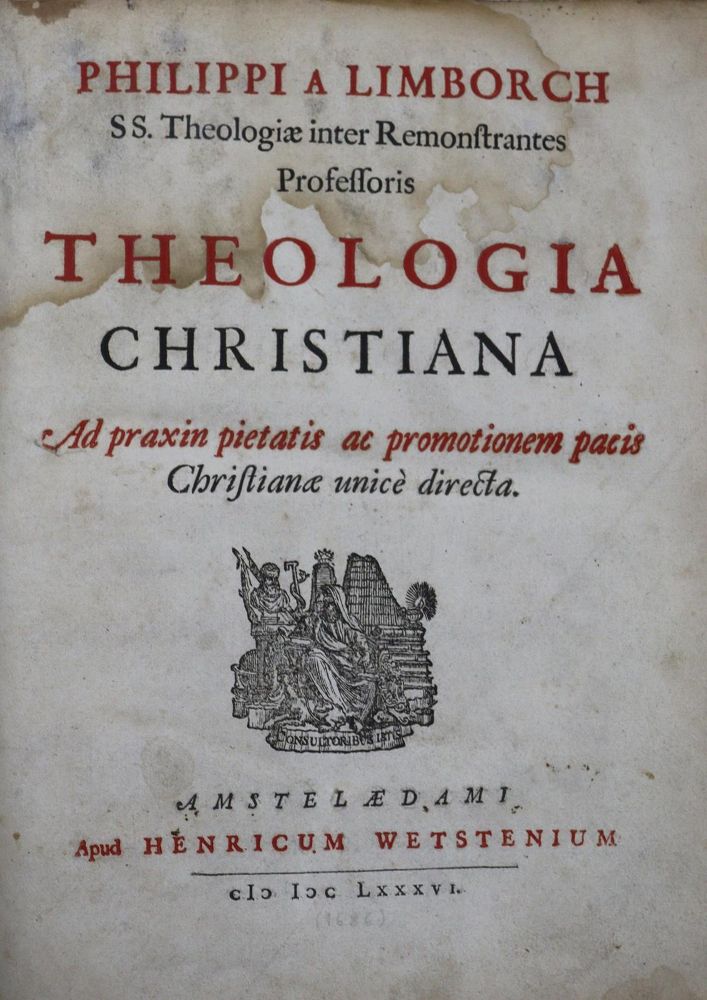 Große Abbildung Nr.1: 125-287 Limborch,P.v.: (Alte Drucke, Handschriften und Theologie)